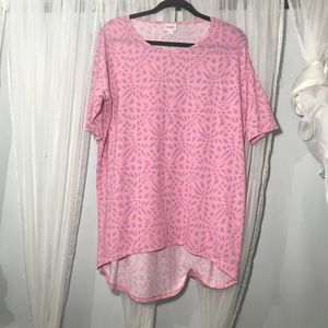 LuLaRoe Small Pink and Purple Irma
